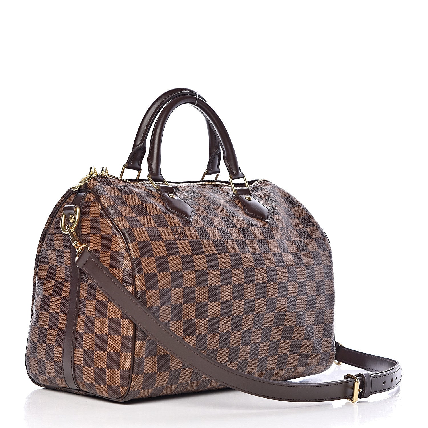 Louis Vuitton Damier Ebene Speedy Bandouliere 30 3 of 12