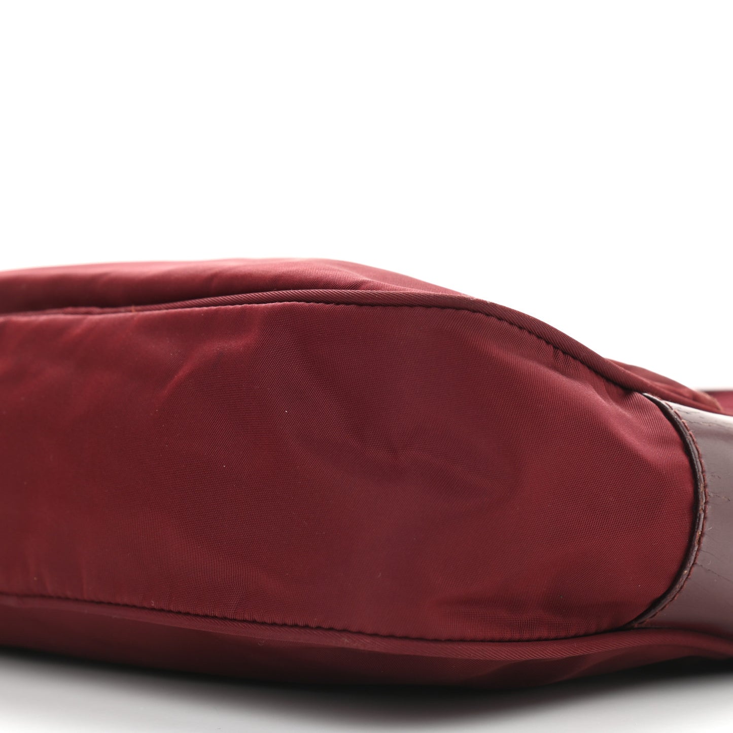 Tessuto Nylon Crossbody Bag Granato