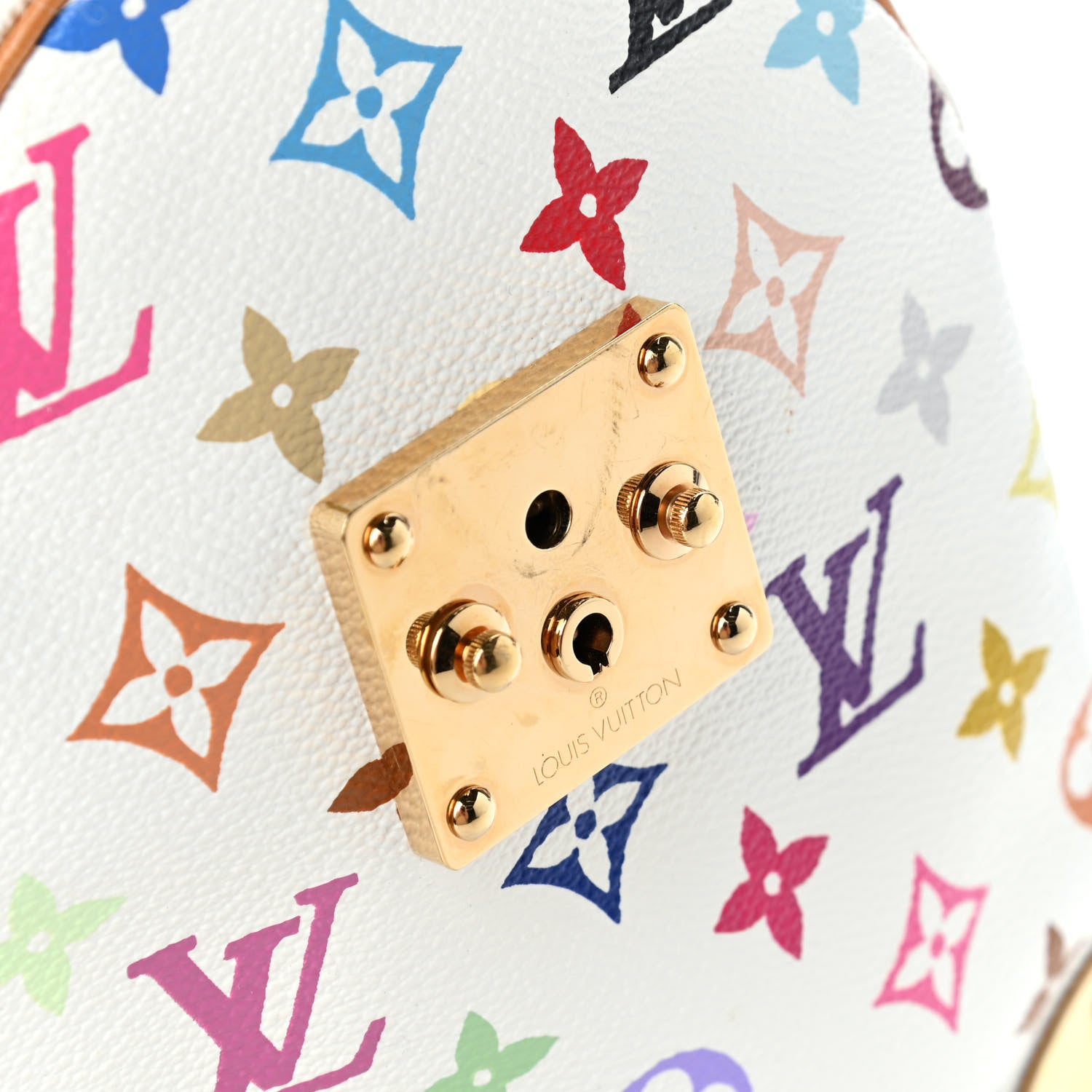 Louis Vuitton Monogram Multicolor Speedy 30 White 20 of 23