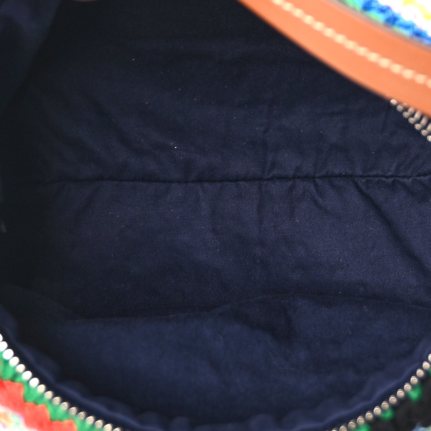 Miu Miu Fabric Crochet Pouch Multicolor 4 of 8