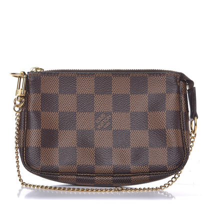Louis Vuitton Damier Ebene Mini Pochette Accessories 1 of 8