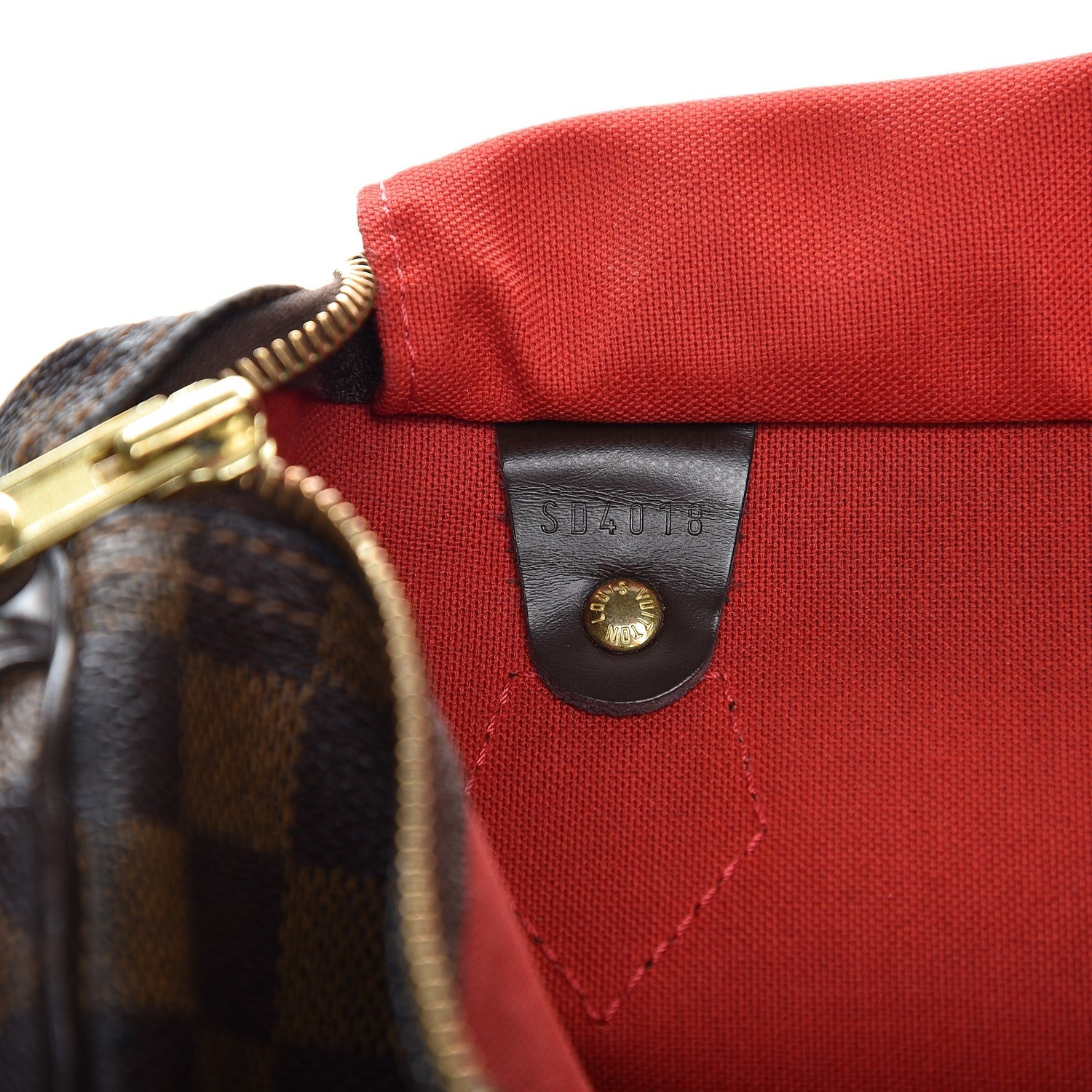 Louis Vuitton Damier Ebene Speedy 30 6 of 15