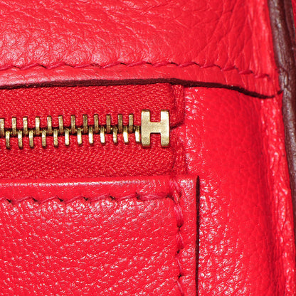 Hermes Taurillon Clemence Kelly Retourne 35 Bougainvillea 18 of 26