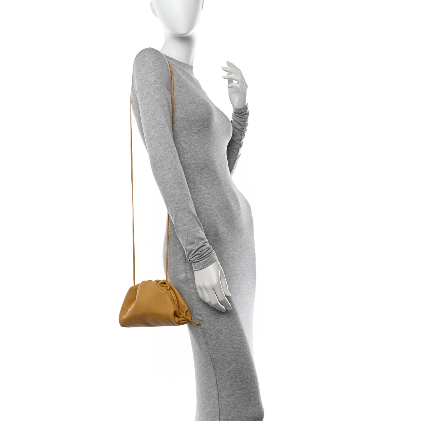 Butter Calfskin The Mini Pouch Butterscotch