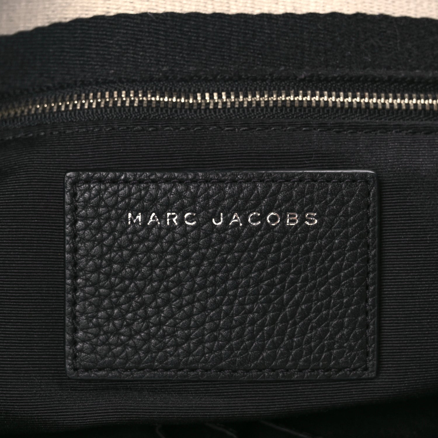 Marc Jacobs Grained Calfskin Satchel Bag Black 5 of 8