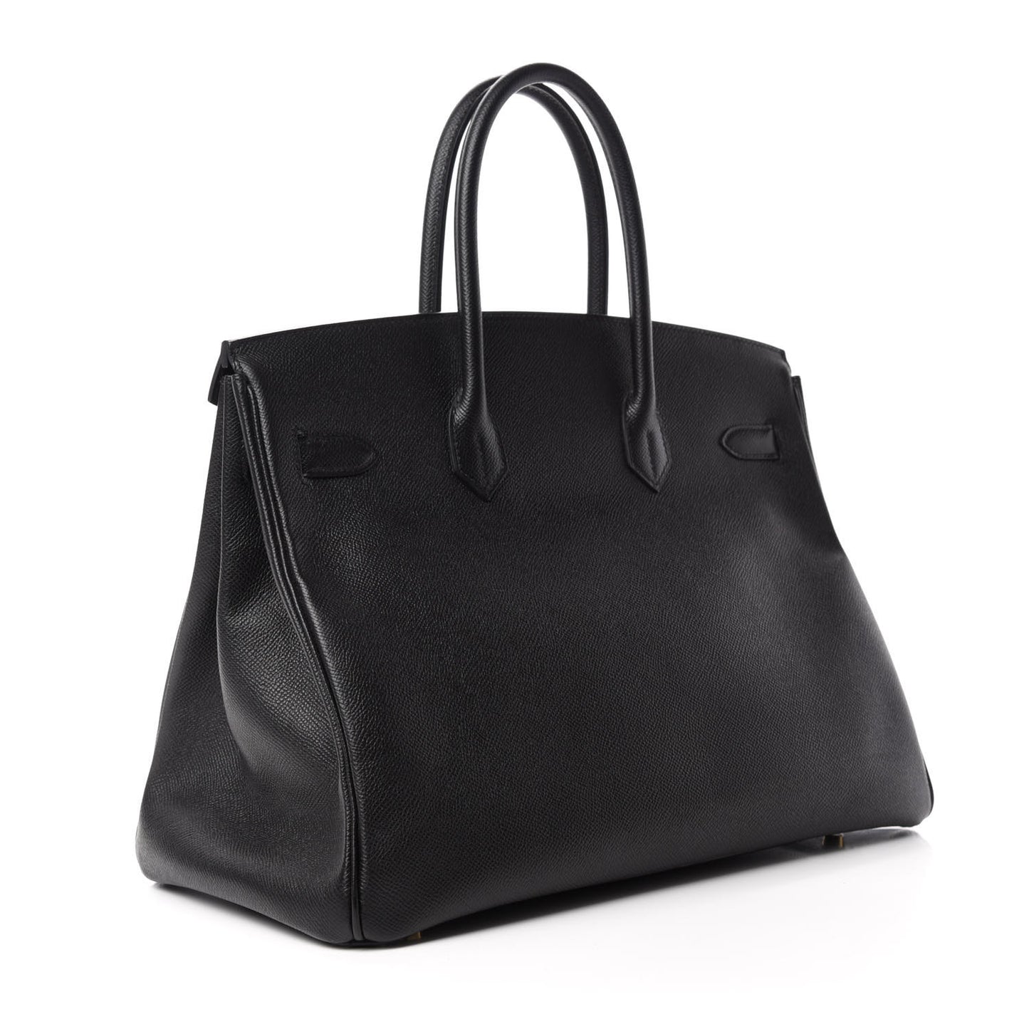 Epsom Birkin 35 Black
