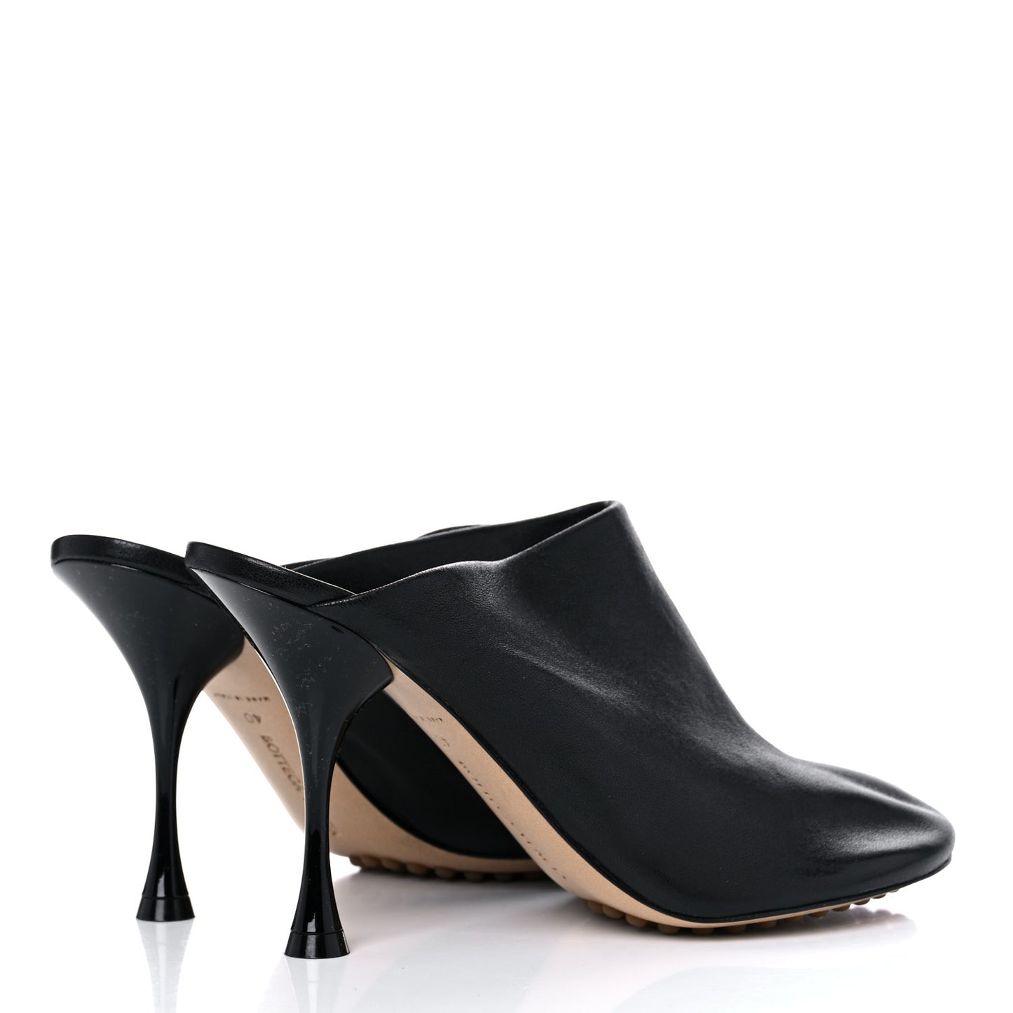 Stretch Nappa Dot Pumps 40 Black