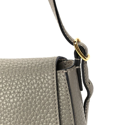 Mulberry Heavy Grain Calfskin Mini Keeley Solid Grey 6 of 8