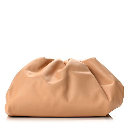 Bottega Veneta Smooth Butter Calf The Pouch Oversized Clutch Biscotto 1 of 9