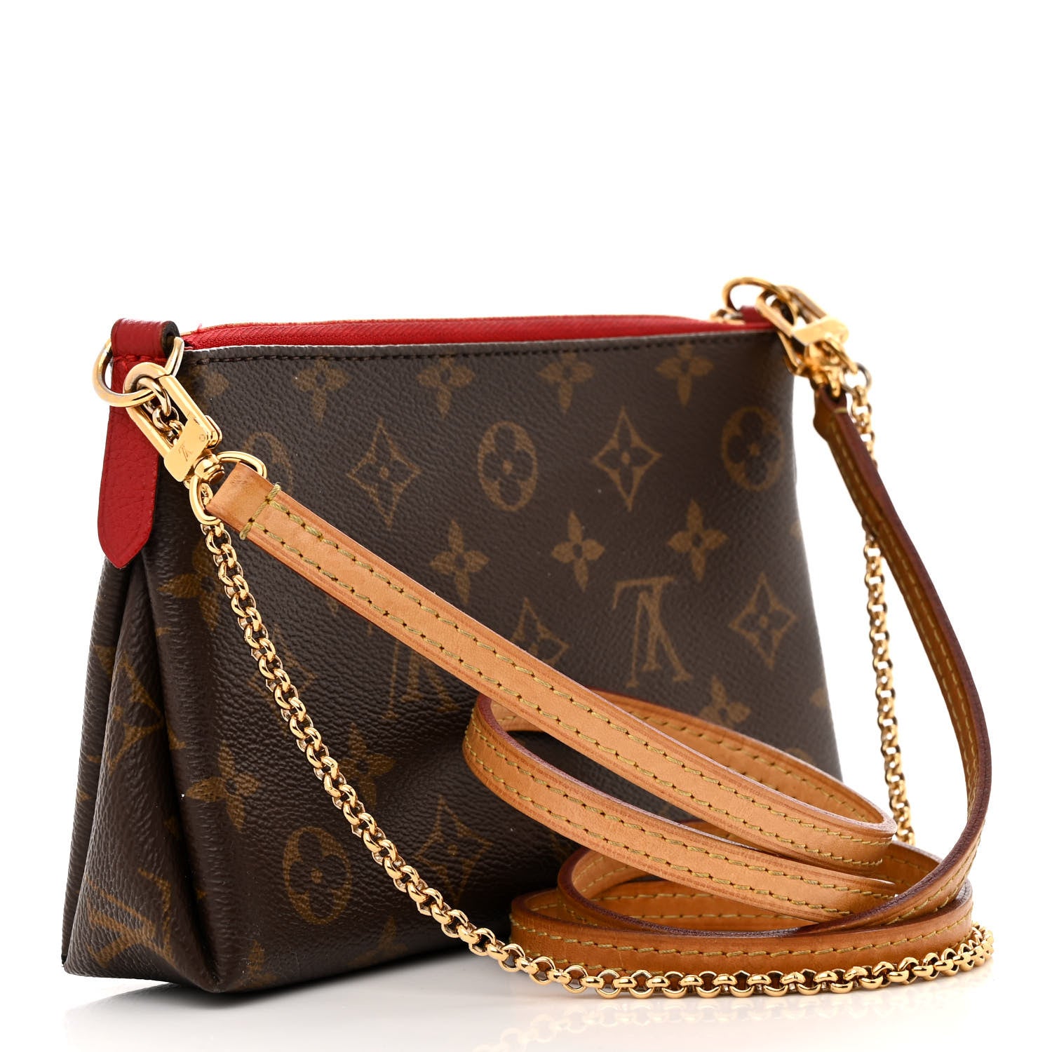 Louis Vuitton Monogram Pallas Clutch Cherry 5 of 23