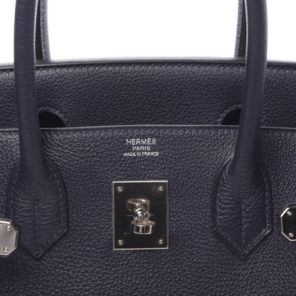 Hermes Togo Birkin 30 Bleu Nuit 6 of 10