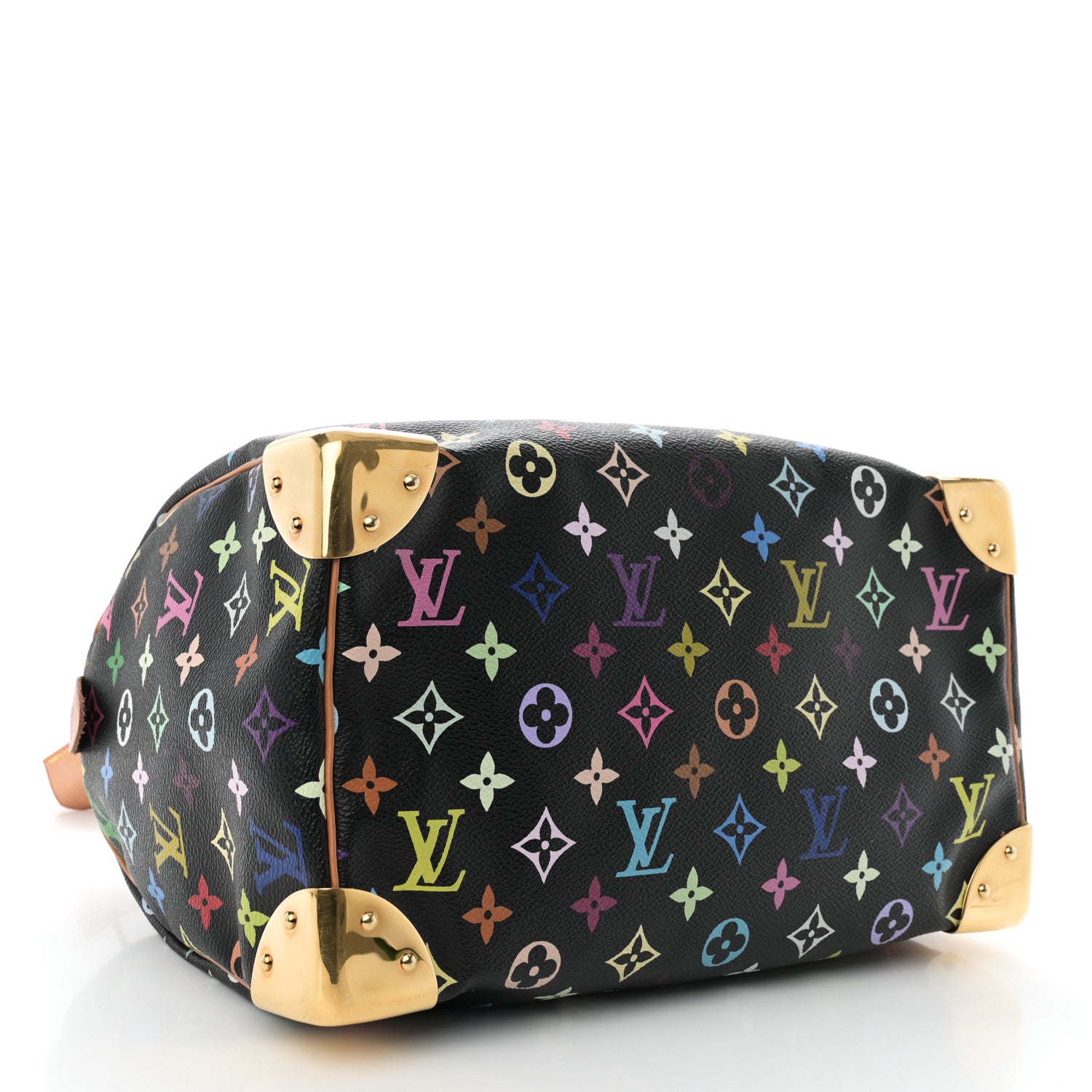 Louis Vuitton Monogram Multicolor Speedy 30 Black 4 of 10