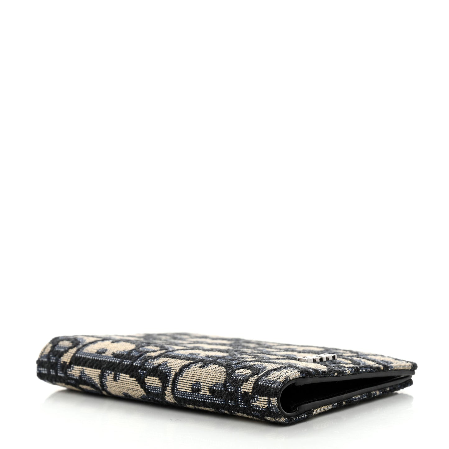 Oblique Bi-Fold Card Holder Blue