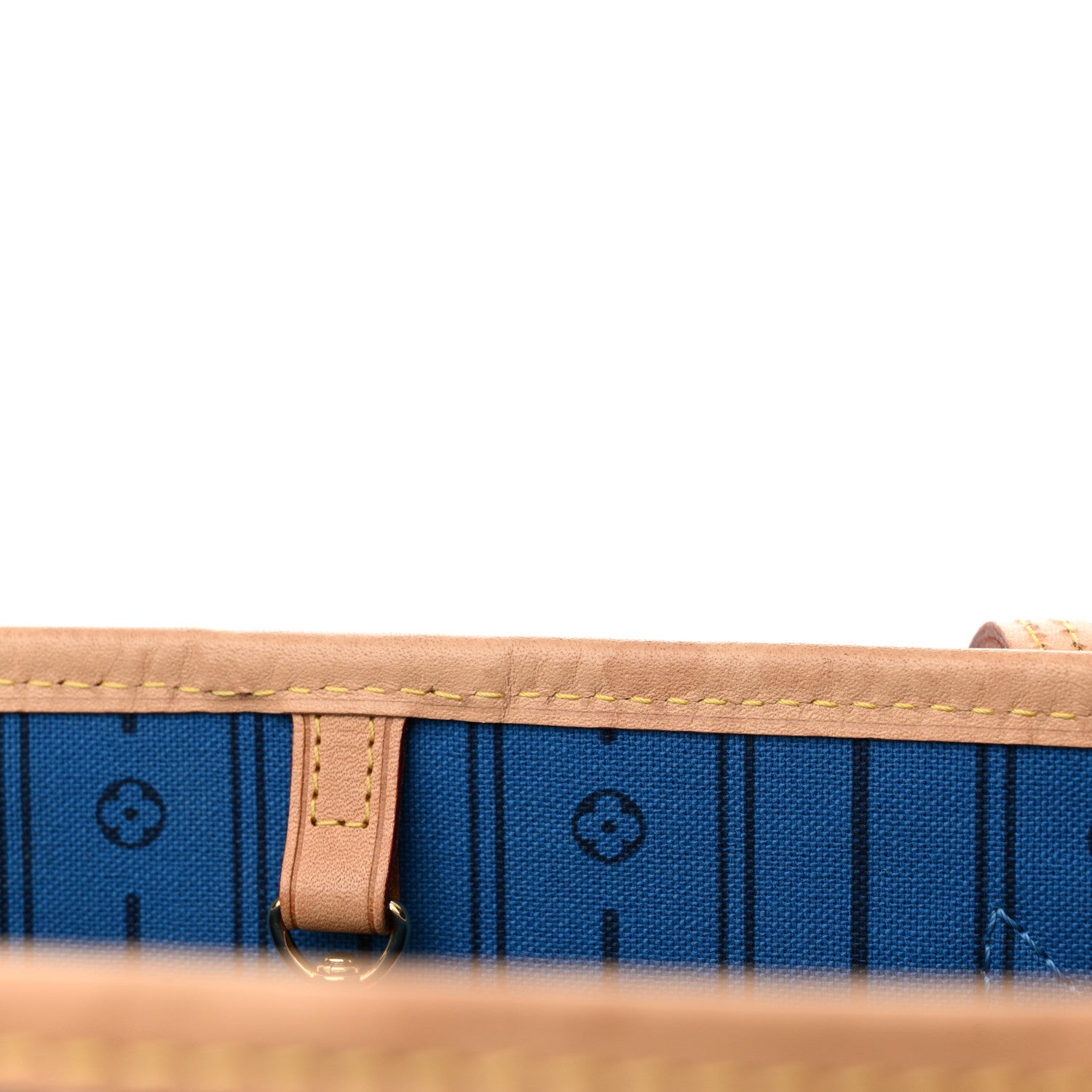 Louis Vuitton Monogram My LV Heritage Neverfull MM Blue De France White 10 of 12