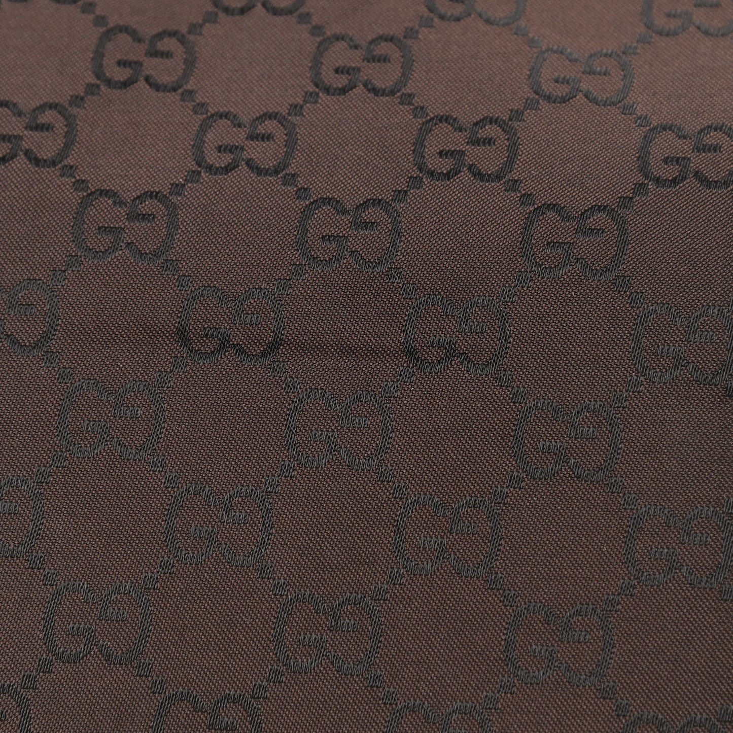 Nylon Monogram Large Abbey Tote Dark Brown