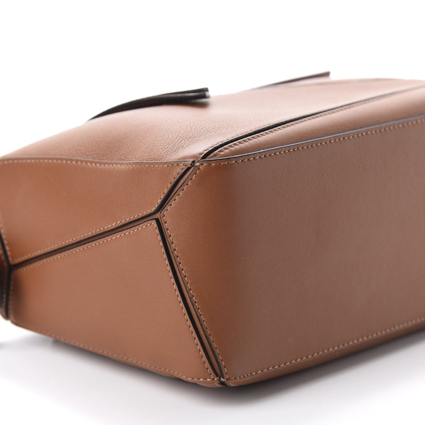 Calfskin Small Puzzle Bag Tan