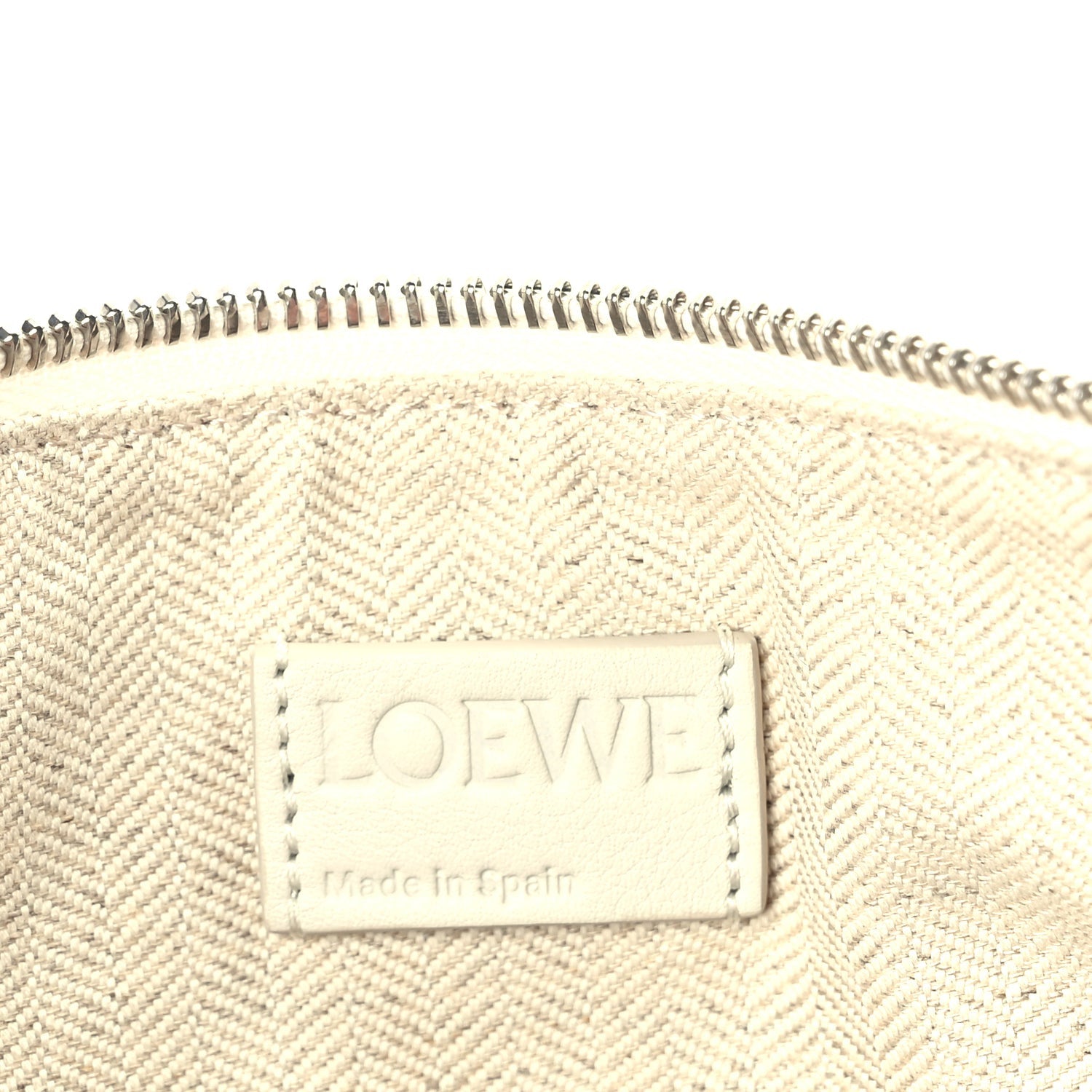Loewe Calfskin Mini Hammock Hobo  Soft White 5 of 8