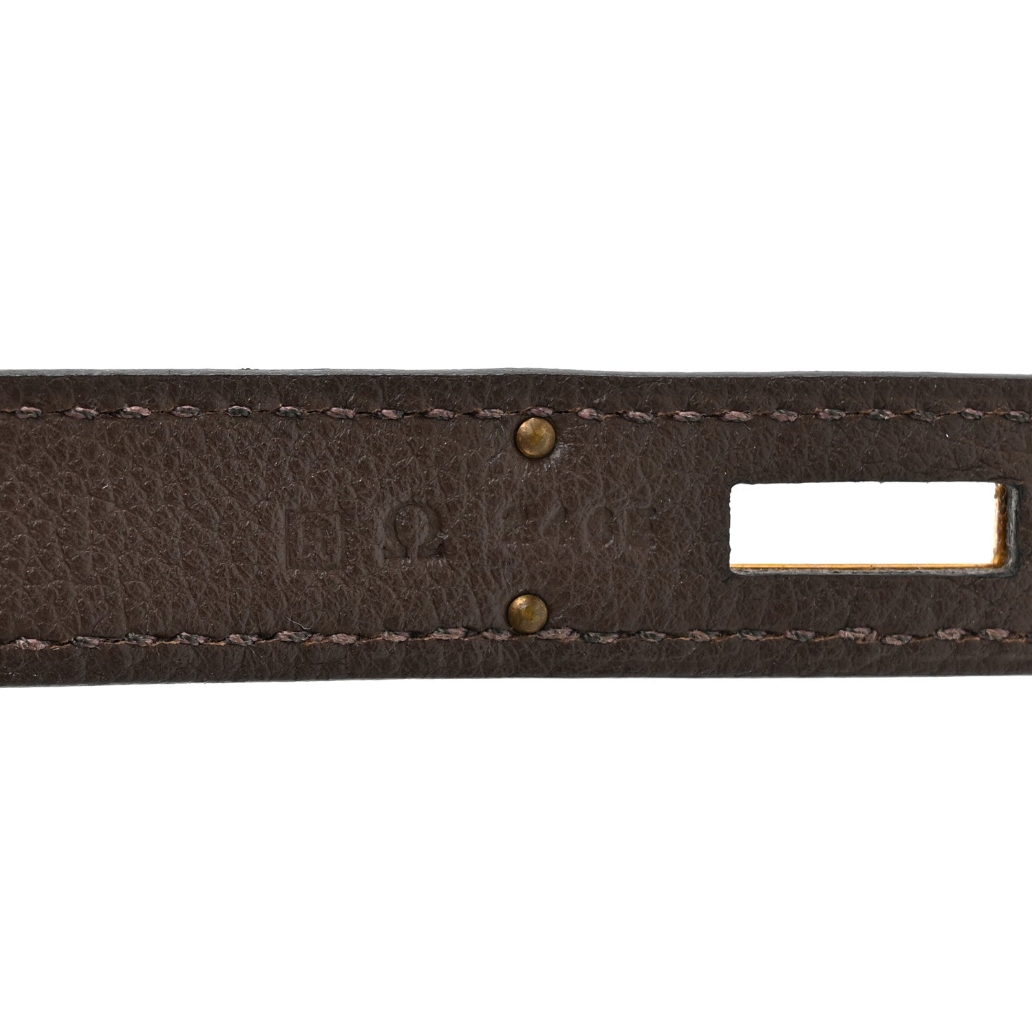 Hermes Togo Kelly Retourne 32 Chocolate 7 of 17