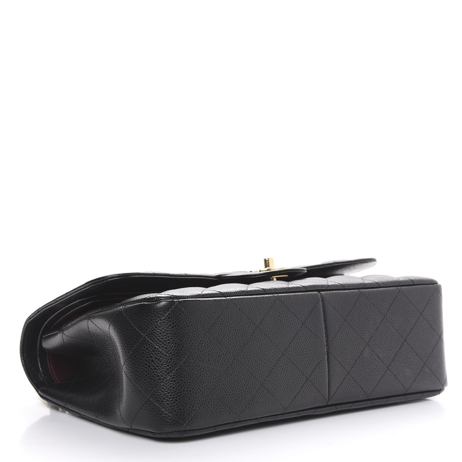 Chanel Caviar Quilted Jumbo Double Flap Black 4 of 12