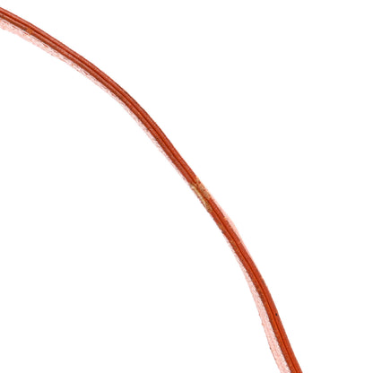 Chanel Lambskin Quilted CC Chocolate Bar Flap Orange 9 of 16