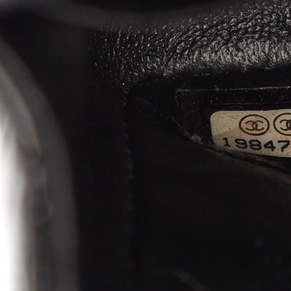 Chanel Patent Quilted Medium Double Flap Black 8 of 13