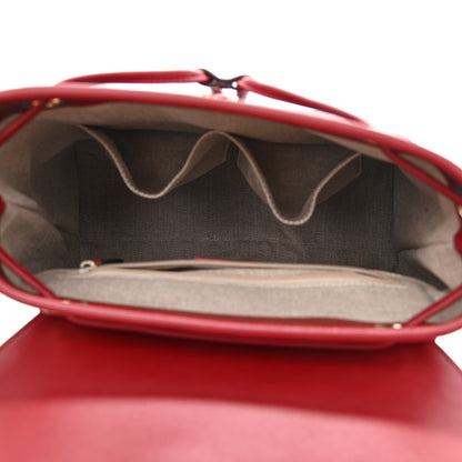 Gucci Microguccissima Drawstring Backpack Red 5 of 10