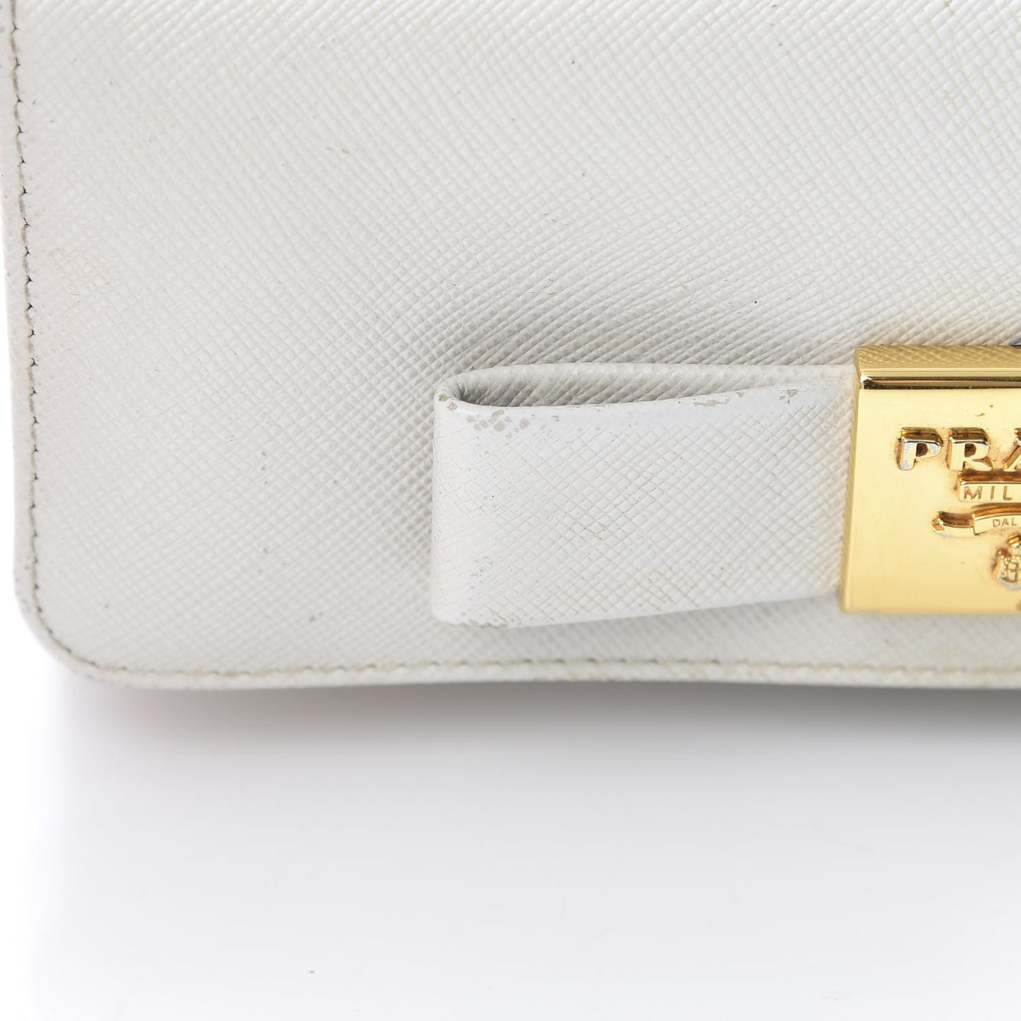 Saffiano Bow Continental Wallet Talco