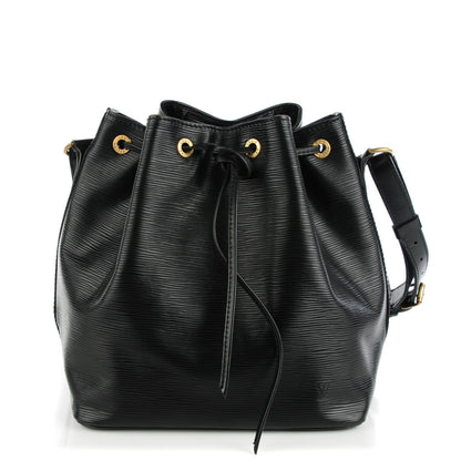 Louis Vuitton Epi Petit Noe Black 1 of 10
