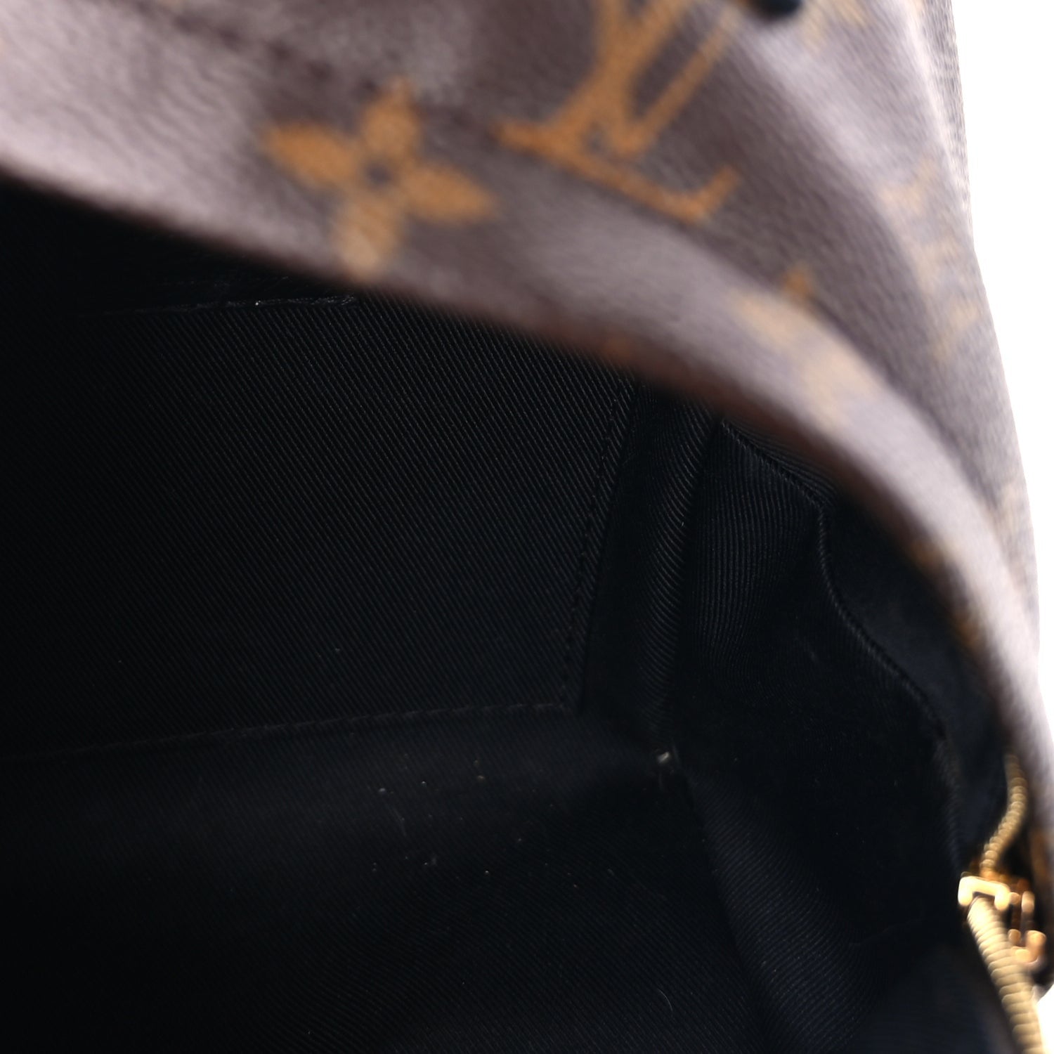 Louis Vuitton Monogram Palm Springs Backpack Mini Black 4 of 8