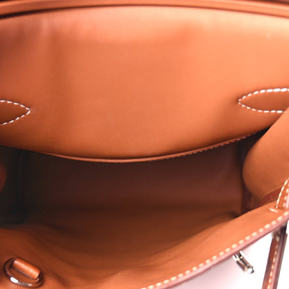 Hermes Barenia Faubourg Hac A Dos PM Backpack Fauve 4 of 8
