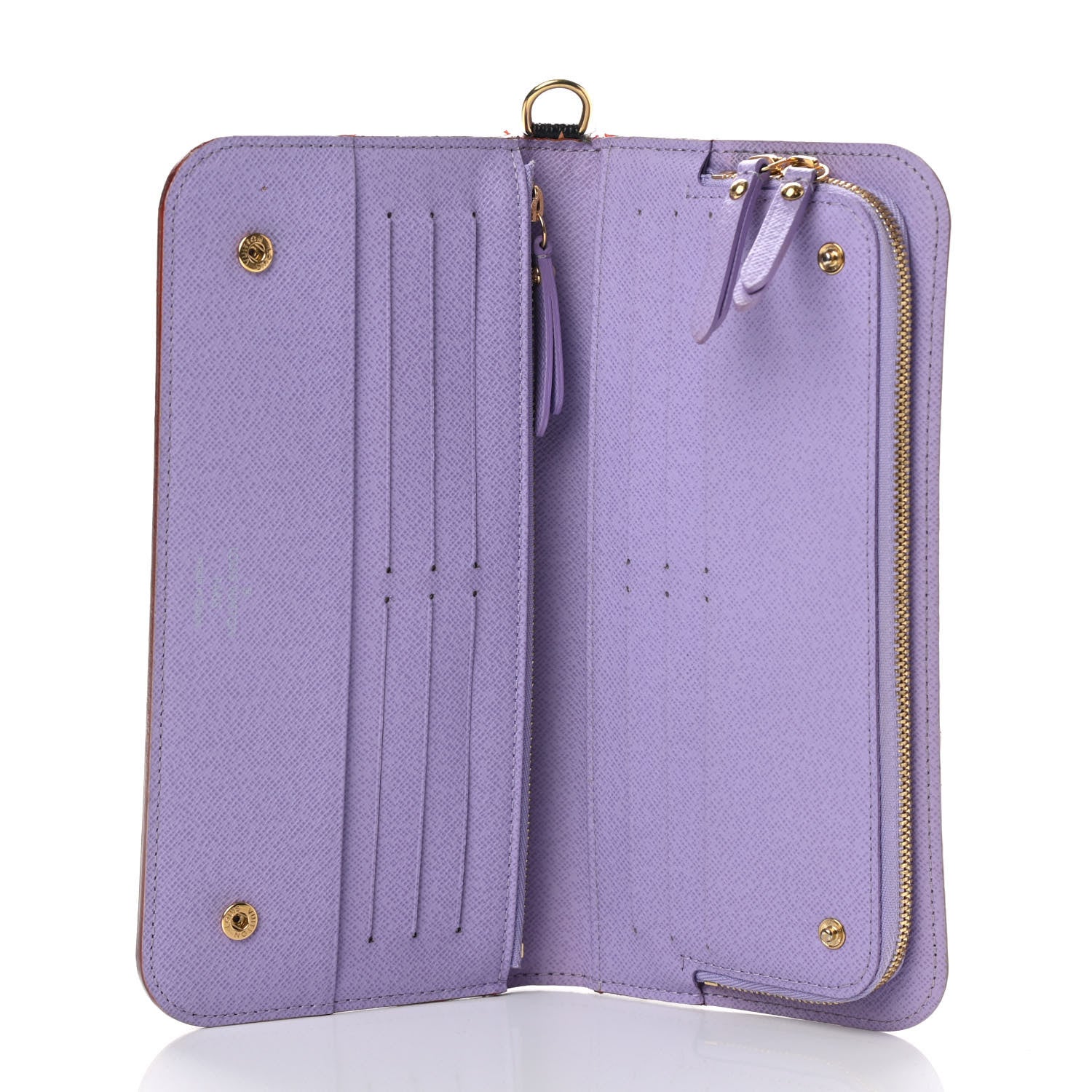 Louis Vuitton Monogram Multicolor Insolite Wallet Black Violet 5 of 11