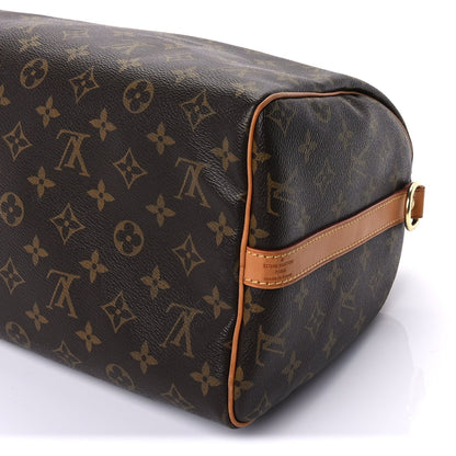 Louis Vuitton Monogram Speedy Bandouliere 30 Brown 7 of 8