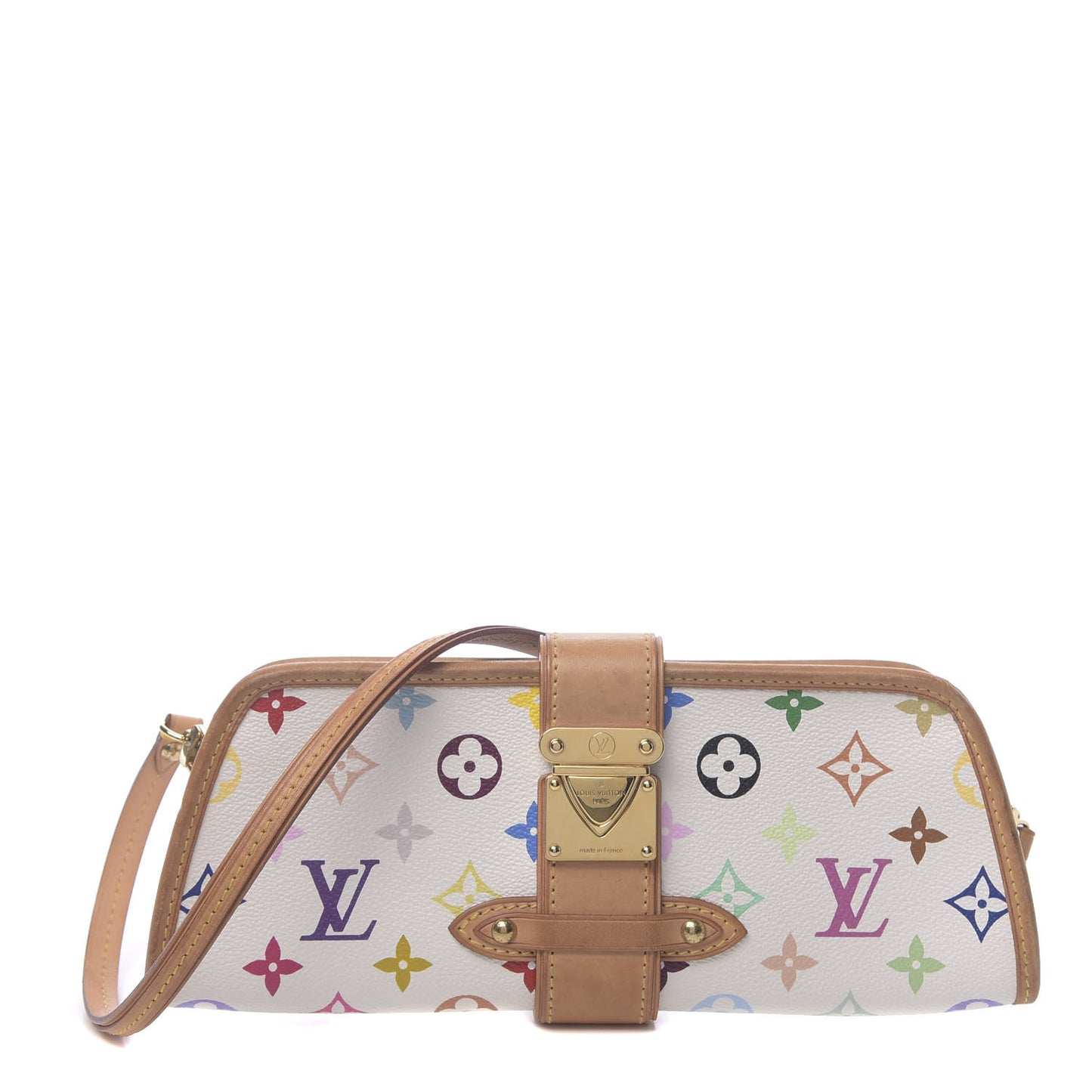 Monogram Multicolor Shirley White