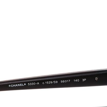 Chanel Polarized CC Cat Eye Sunglasses 5330-A Brown 5 of 7