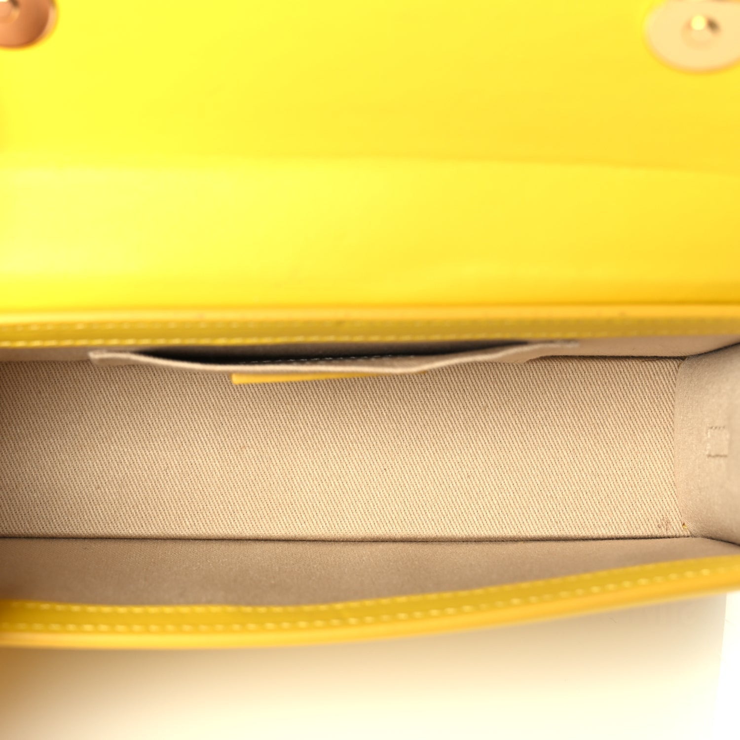 Jacquemus Smooth Calfskin Le Chiquito Long Yellow 4 of 8