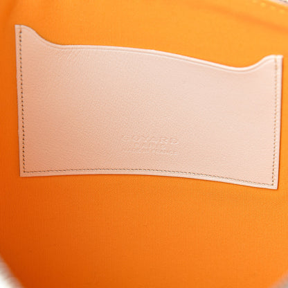 Goyard Goyardine Senat Pochette MM White 6 of 8