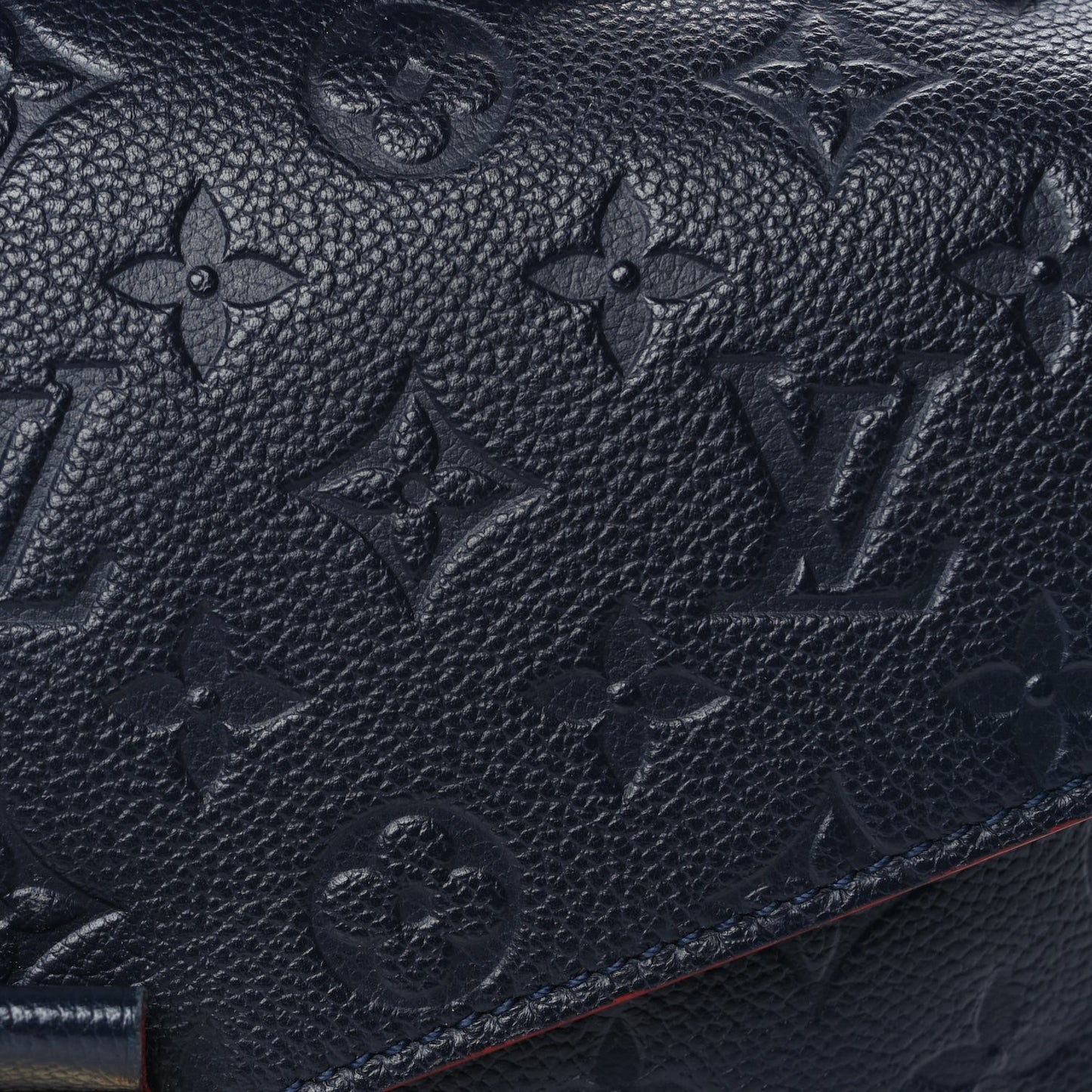 Empreinte Pochette Metis Marine Rouge