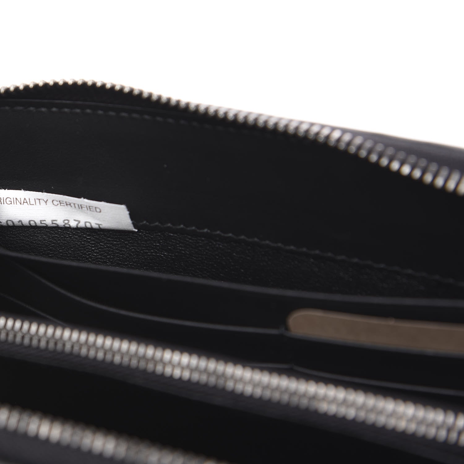 Bottega Veneta Nappa Intrecciato Zip Around Wallet Black 7 of 8