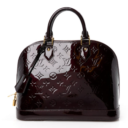 Louis Vuitton Vernis Alma PM Amarante 1 of 11