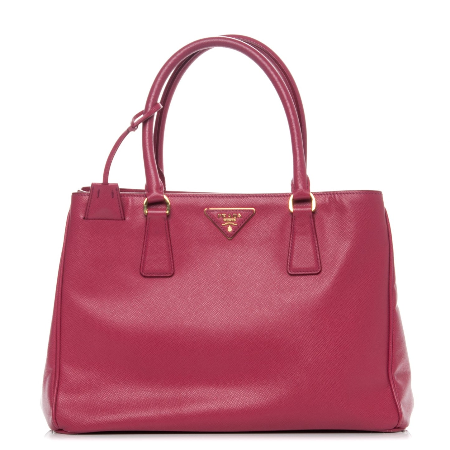 Saffiano Lux Medium Tote Peonia