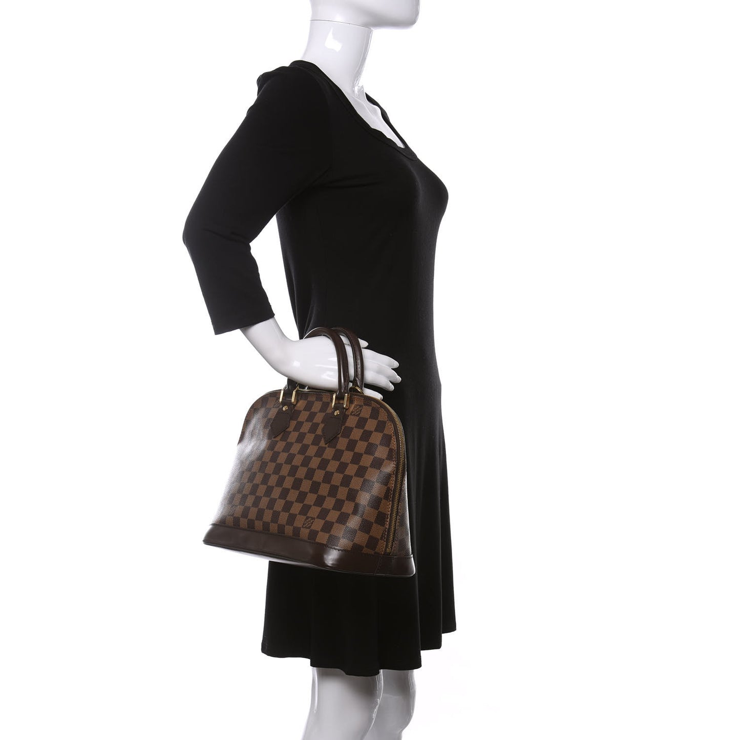 Damier Ebene Alma PM