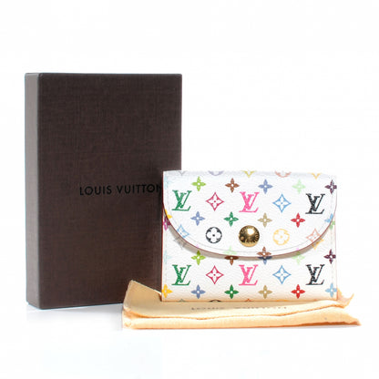 Louis Vuitton Monogram Multicolor Business Card Holder White 8 of 8