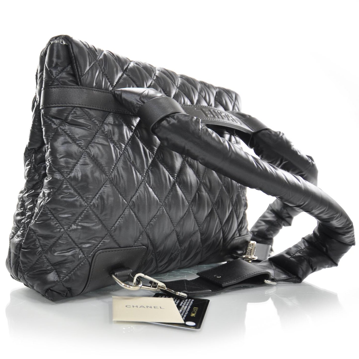 Nylon Coco Cocoon Backpack Black