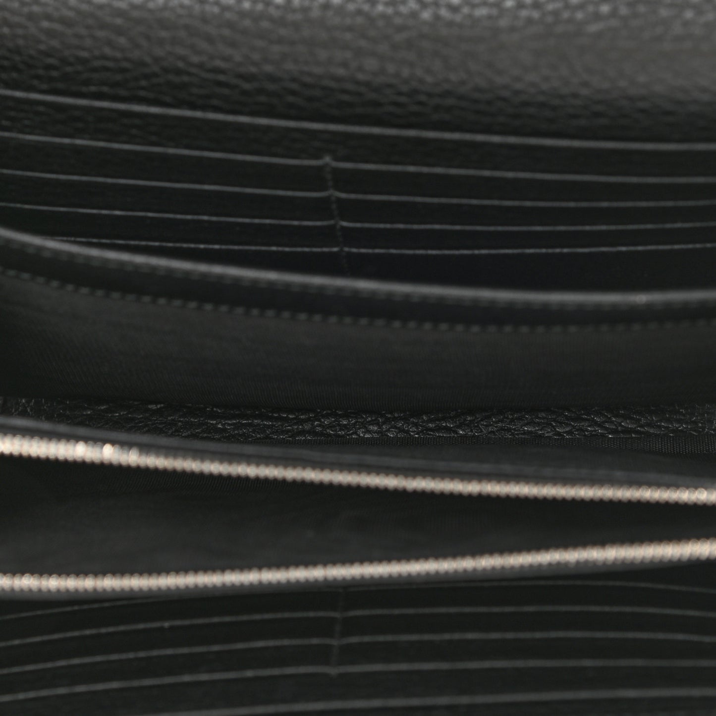 Calfskin Mini Dionysus Chain Wallet Black