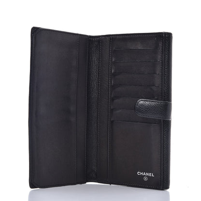 Chanel Caviar Timeless CC Large Flap Wallet Black 5 of 8