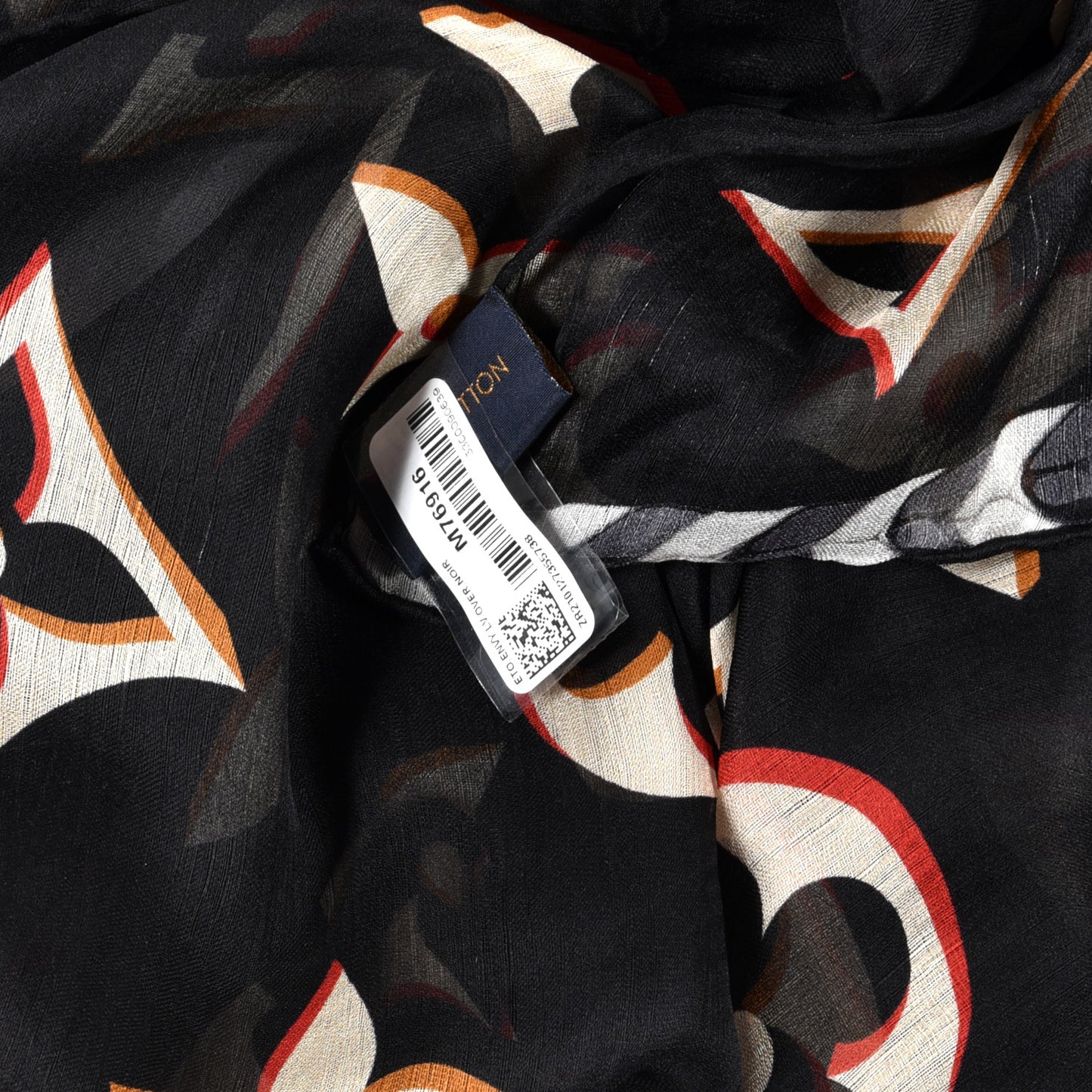 Giant Monogram Overgram LV Envy Bandeau Black