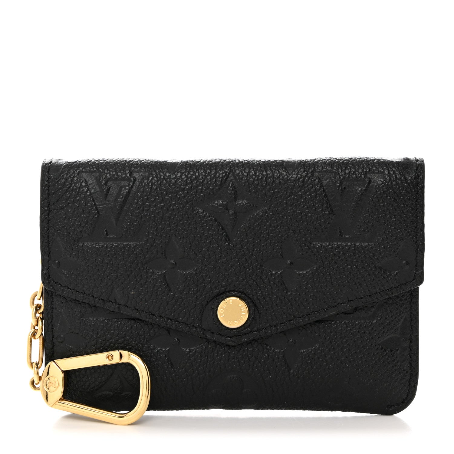 Louis Vuitton Empreinte Key Pouch Black 1 of 8