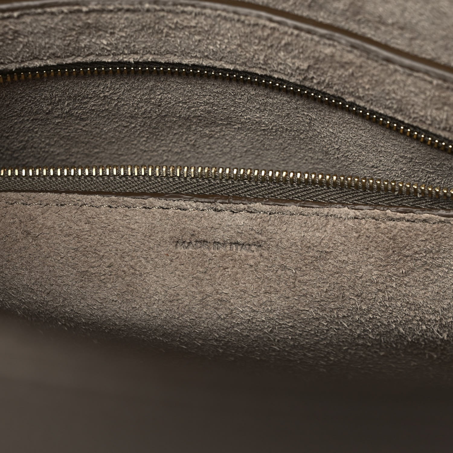 Celine Soft Grained Calfskin Sangle Bucket Bag Taupe 6 of 11