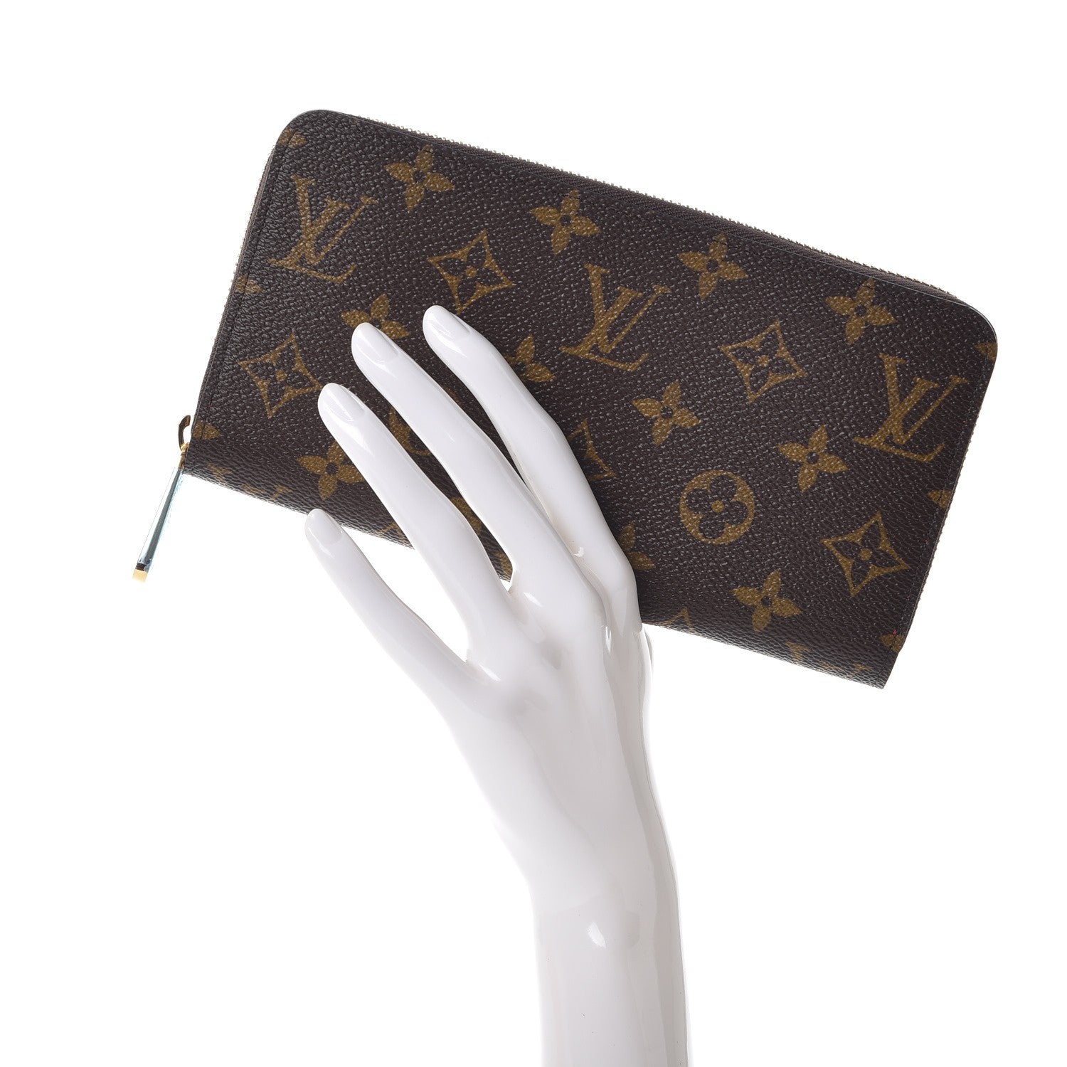 Louis Vuitton Monogram Zippy Wallet Coquelicot 2 of 8