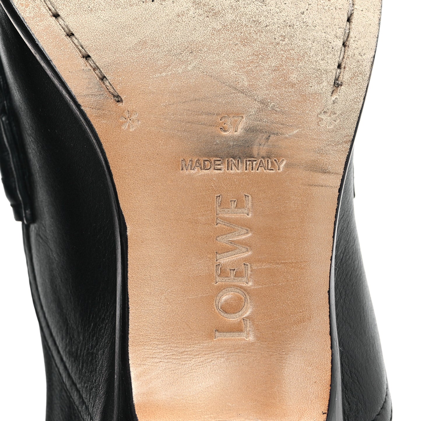 Campo 40mm Loafers 37 Black